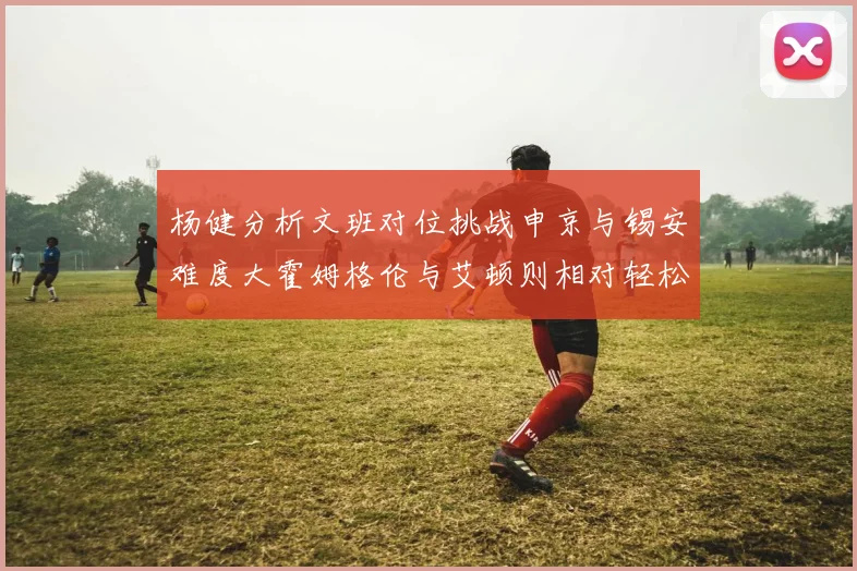 杨健分析文班对位挑战申京与锡安难度大霍姆格伦与艾顿则相对轻松